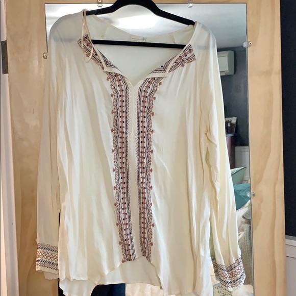 Democracy BoHo peasant style blouse - Picture 2 of 12